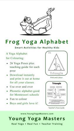 yoga alphabet for children