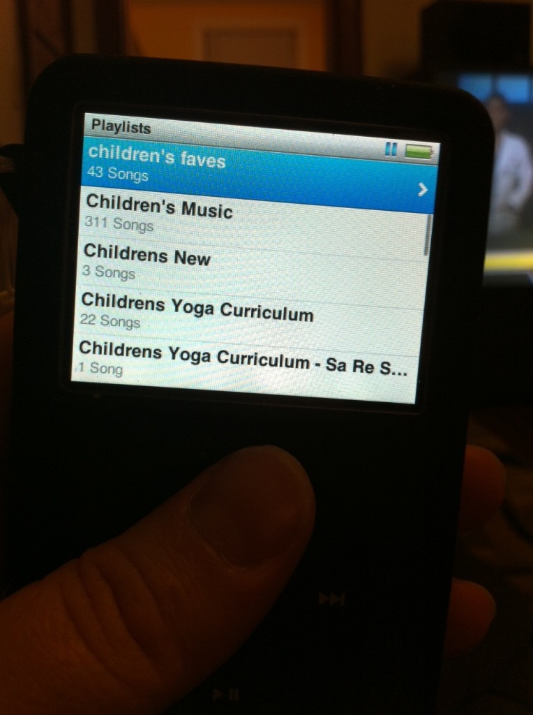 use playlists for your kids yoga music