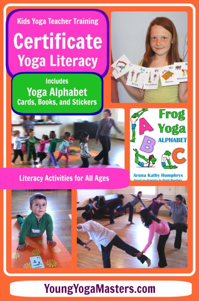 Yoga Literacy Kids Yoga Teacher Training part of Yoga Alliance Registered Childrens Yoga School