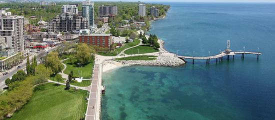 Burlington waterfront